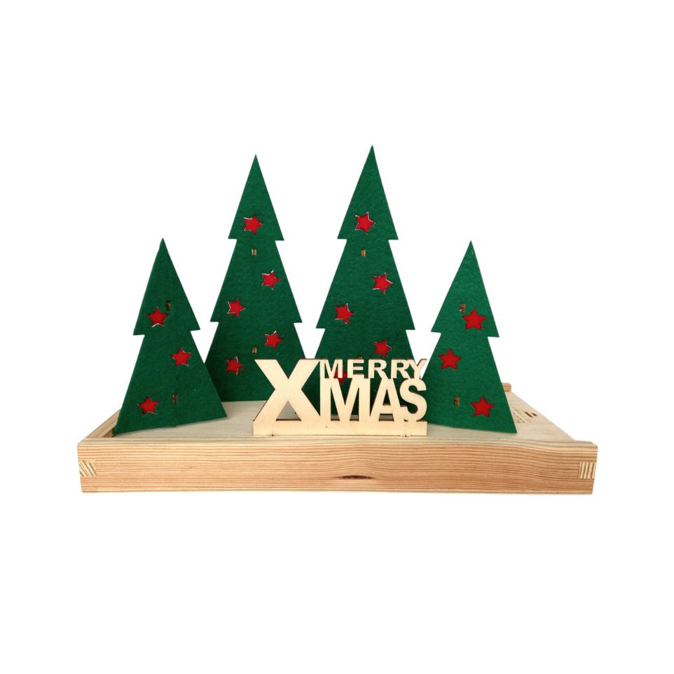 Happy Xmas | brievenbus kerst