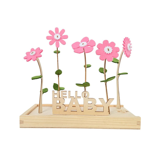 Happy Blooms 'Hello Baby' - Blooms out of the Box