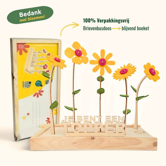 Happy Blooms 'Je bent een topper' - Blooms out of the Box