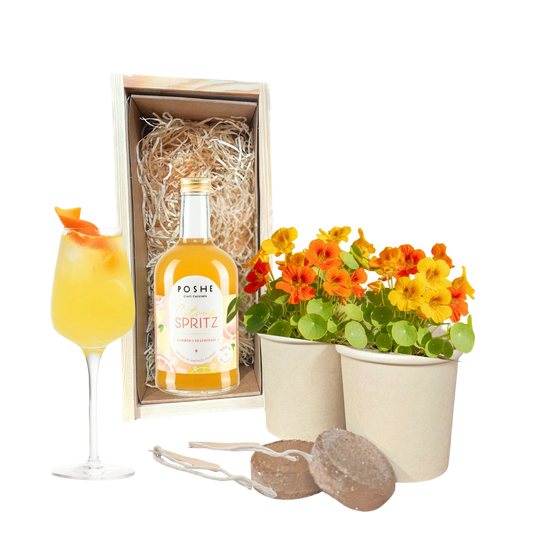 Happy Herbals - Citrus Spritz - duurzaam bloem- & plantcadeau | Blooms out of the Box