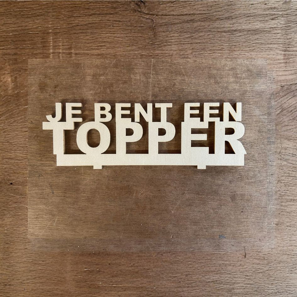 Boeketcadeau - wensbordjes NL (6 stk)