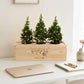 BloomsBox 'Merry Xmas' - Verlichte kerstboompjes - duurzaam bloem- & plantcadeau | Blooms out of the Box