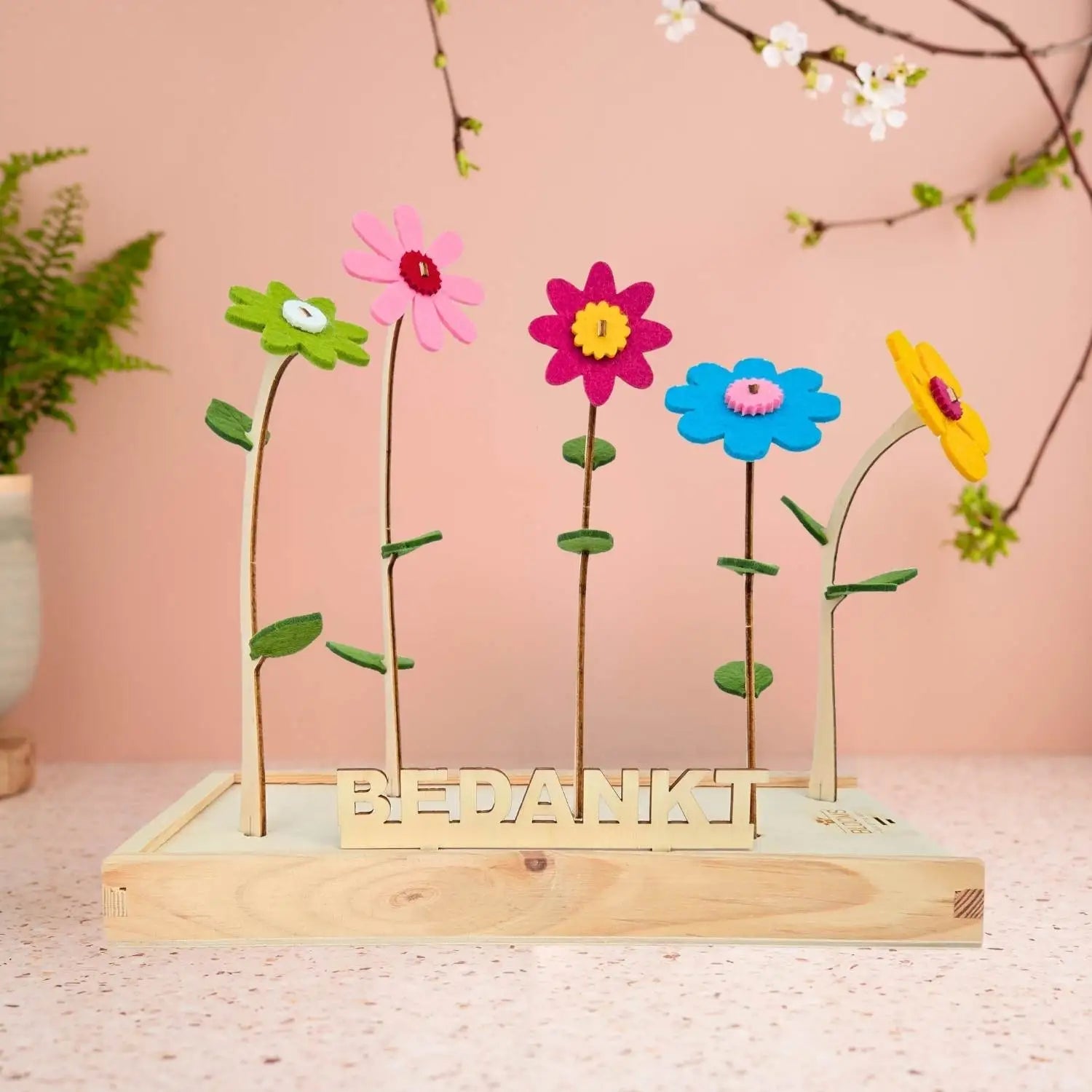 Happy Blooms 'Bedankt' - Blooms out of the Box