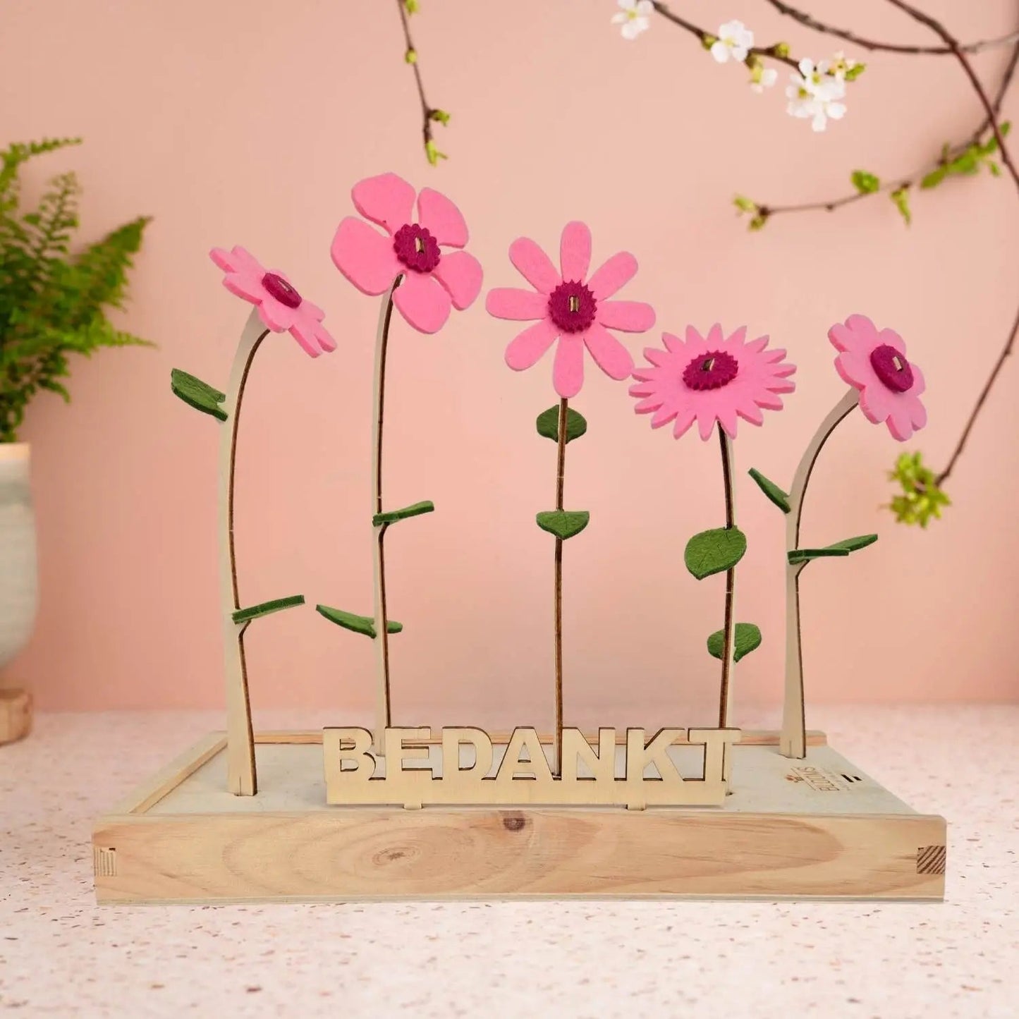 Happy Blooms 'Bedankt' - Blooms out of the Box