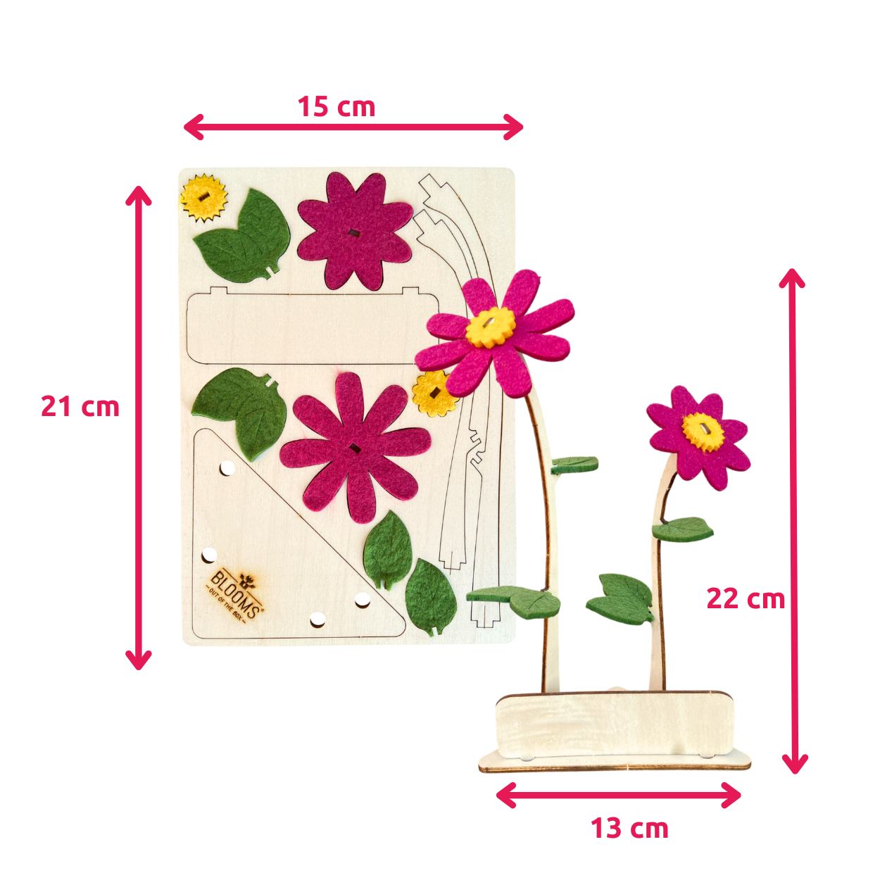 Happy Blooms - Duo 'your logo' - Blooms out of the Box