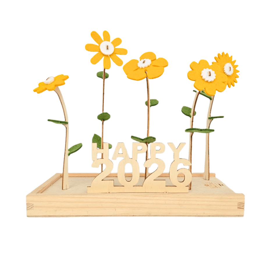 Happy Blooms 'Happy New Year' - Blooms out of the Box