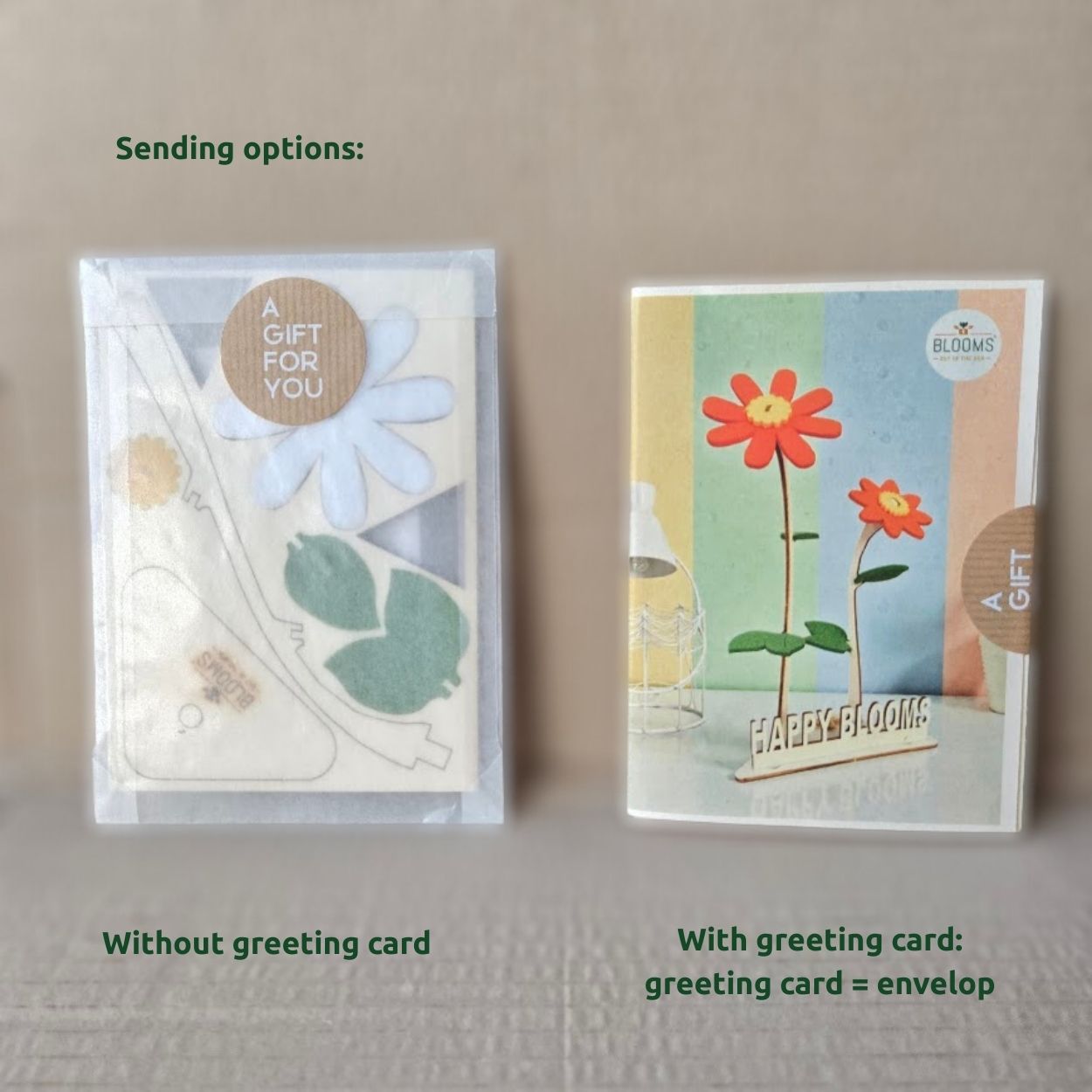Happy Blooms - One & only 'your logo' - Blooms out of the Box