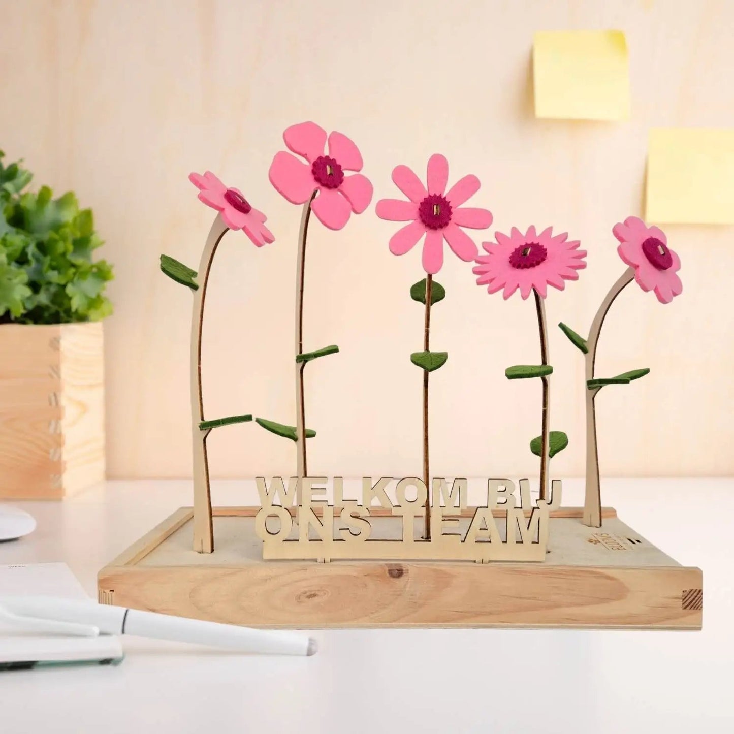 Happy Blooms 'Welkom bij ons team' - Blooms out of the Box