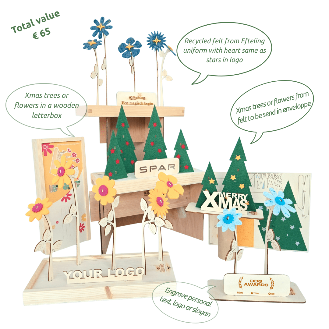 Happy Blooms & Xmas - Samplebox - Blooms out of the Box