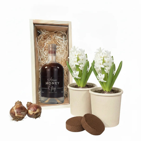 Happy Herbals - Glühwein 'your logo' - duurzaam bloem- & plantcadeau | Blooms out of the Box