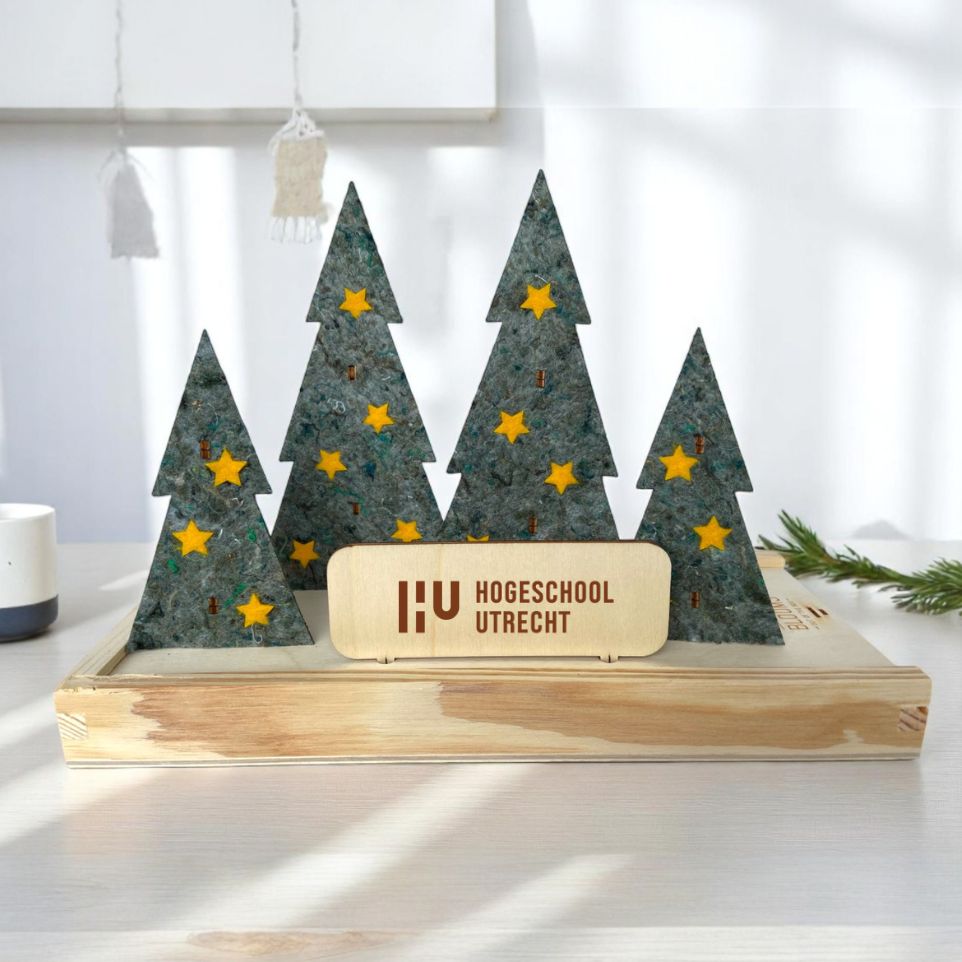 Happy Xmas | brievenbus kerst - Blooms out of the Box