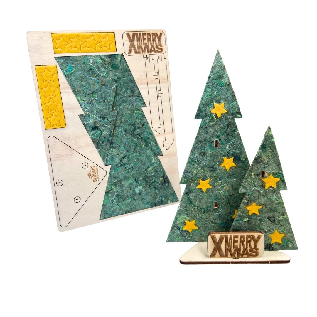 Happy Xmas - Duo 'your logo' (vanaf 50) - duurzaam bloem- & plantcadeau | Blooms out of the Box