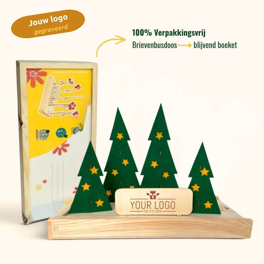 Happy Xmas (vanaf 10) - duurzaam bloem- & plantcadeau | Blooms out of the Box